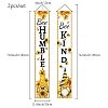 Hanging Polyester Banner Sign for Home Office Front Door Porch Welcome Decorations HJEW-WH0011-20K-2