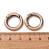 Alloy Spring Gate Rings PALLOY-H245-R-3