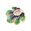 Brass Micro Pave Cubic Zirconia Pendants KK-A277-04G-01-2