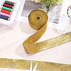 10M Ethnic Style Floral Pattern Embroidery Polyester Ribbons OCOR-CY0001-61-3
