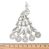 Tibetan Style Alloy Pendants FIND-M052-08AS-NR-3