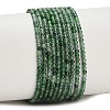 Natural Myanmar Jade/Burmese Jade Beads Strands G-A322-A02-2mm-2