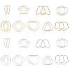 Iron Hoop Earrings EJEW-TA0010-07-1