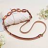 Gorgecraft 2Pcs 2 Styles Adjustable PU Leather Shoulder Strap FIND-GF0001-72-5