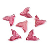 Transparent Spray Painted Glass Pendants GLAA-S190-009A-06-1