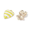 40Pcs 10 Styles Brass Enamel Charms KK-A218-07-3