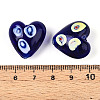 Handmade Millefiori Glass Beads LAMP-N024-43B-3