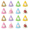 16Pcs 8 Colors Zinc Alloy Beads FIND-CJ0003-82-1