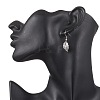 304 Stainless Steel Dangle Earrings EJEW-JE06552-02-3