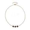 Natural Spinel Pendant Necklaces NJEW-JN05103-01-2