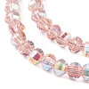 Electroplate Glass Beads Strands EGLA-K015-11A-3