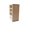 Mini Dollhouse Wood Bookcase Home Decoration PW-WG9B67F-01-5