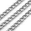 Oxidation Aluminum Cuban Link Chains CHA-S002-01P-1