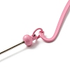 Iron & Alloy Bookmarks with Beadable Bar Pendant LS-AJEW-G055-02B-4