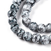 Baking Paint Glass Beads Strands DGLA-N003-6mm-A06-3