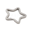 304 Stainless Steel Split Key Rings STAS-D144-01A-P-2