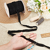 40M Nylon Elastic Double Edged Picot Lace Ribbons OCOR-WH0101-47A-3
