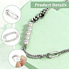 925 Sterling Silver Spring Gate Rings STER-BBC0009-28-6