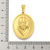Ion Plating(IP) 304 Stainless Steel Pendants STAS-R231-18G-18-3