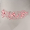 3D Flower Organgza Polyester Embroidery Ornament Accessories DIY-WH0308-243B-1