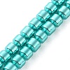 Electroplated Synthetic Non-magnetic Hematite Beads Strands G-C248-C01-4mm-02-2