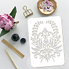 Plastic Drawing Painting Stencils Templates DIY-WH0396-688-3