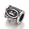 304 Stainless Steel European Beads OPDL-G010-06AS-01R-2