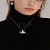 6Pcs 3 Styles 304 Stainless Steel Pendants STAS-LP0003-26-3