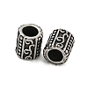 Column 304 Stainless Steel European Beads LS-STAS-E214-10AS-05-2
