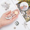 16Pcs 8 Style Alloy Pendant FIND-SC0001-74-3