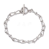 304 Stainless Steel Infinity Link Chains Bracelets for Women BJEW-JB12756-2