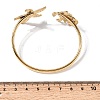 304 Stainless Steel Cuff Bangles BJEW-L719-03A-G-5