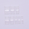 8Pcs 8 Sizes Resin Invisible Ring Size Adjuster FIND-WH0063-24-1