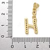 Brass Micro Pave Cubic Zirconia Pendants KK-M319-02G-H-3