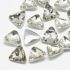 Pointed Back Glass Rhinestone Cabochons RGLA-T087-14mm-01-1