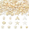 240Pcs 8 Styles ABS Plastic Imitation Pearl Beads OACR-YW0004-46-1
