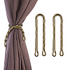 Zinc Alloy Curtain Hanging Decorations EL-TAC0001-09AB-3