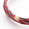 3-Loop Magnetic Cord Wrap Bracelets MAK-E665-14I-2