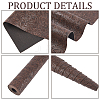 Flower Pattern PVC Leather Fabric DIY-WH20076-42A-6
