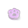 Transparent Acrylic European Beads OACR-CJC0006-03E-1