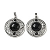 Synthetic Blue Goldstone Pendants G-Q158-03J-1