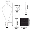 1Pc Word 304 Stainless Steel Column Urn Ashes Necklace DIY-TA0010-07E-3