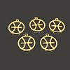 PVD Vacuum Plating 304 Stainless Steel Pendants STAS-TAC0002-32K-1