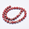 Natural Imperial Jasper Beads Strands G-A175B-10mm-04-2