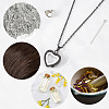 1Pc Stainless Steel Heart Pendant Urn Ashes Necklaces NJEW-CN0001-17B-6