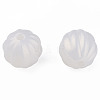 Spray Painted Acrylic Beads MACR-T037-01G-4