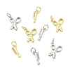 8Pcs 4 Styles Brass Pendants KK-CJ0004-13-8