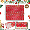Christmas Theme Cotton Fabrics DIY-WH0622-374B-2