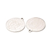 Non-Tarnish 304 Stainless Steel Pendants STAS-A074-03H-P-3