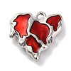 Alloy Enamel Pendants FIND-U024-02P-01-1